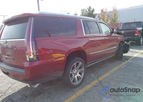 2016 Cadillac Escalade Esv Premium Collection z USA, uszkodzony, nr VIN 1GYS4JKJ6GR408575